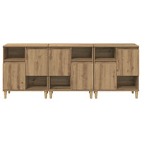 Sideboards 3 pcs Rovere artigianale 60 x 35 x 70 cm 3415576