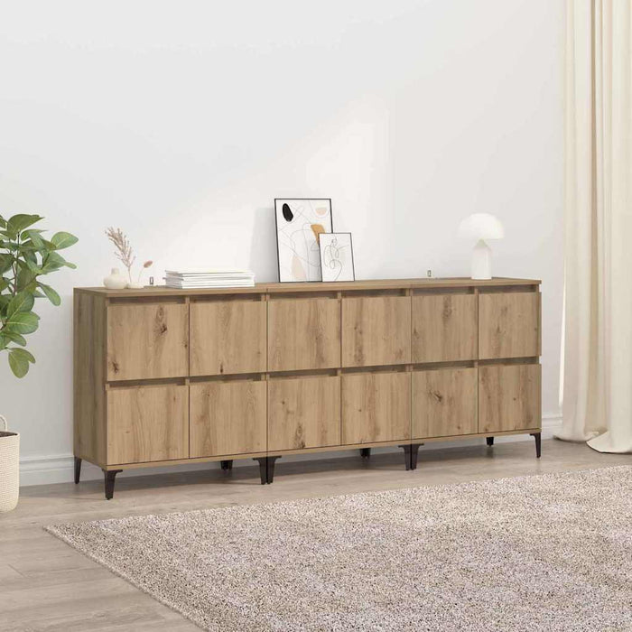 Sideboards 3 pcs Rovere artigianale 60 x 35 x 70 cm 3415581