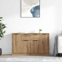 Sideboards 2 pcs Rovere artigianale 60 x 30 x 70 cm 3415583