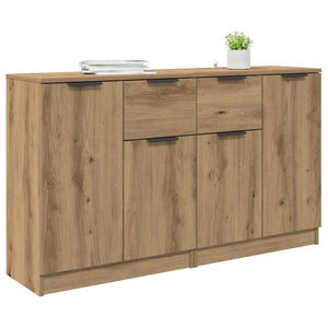 Sideboards 2 pcs Rovere artigianale 60 x 30 x 70 cm 3415583