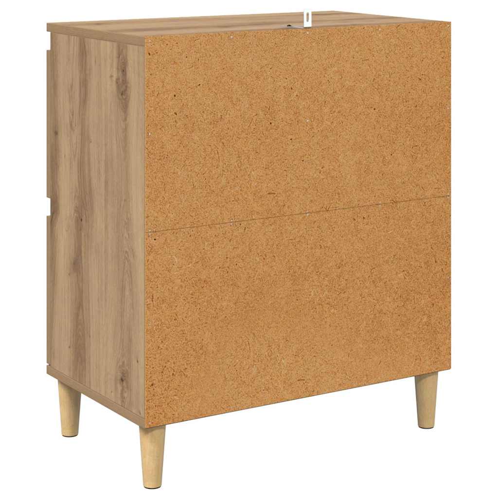 Sideboards 2 pcs Rovere artigianale 60 x 35 x 70 cm 3415587