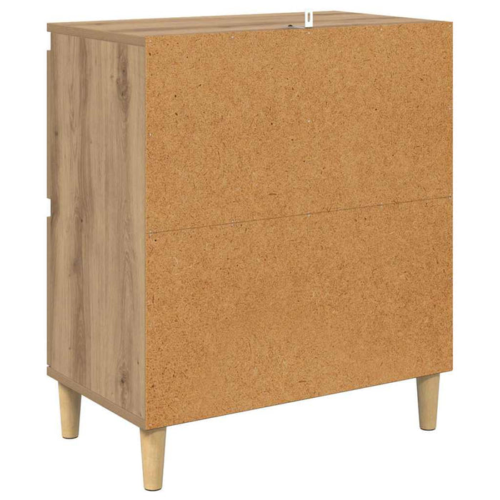 Sideboards 2 pcs Rovere artigianale 60 x 35 x 70 cm 3415587