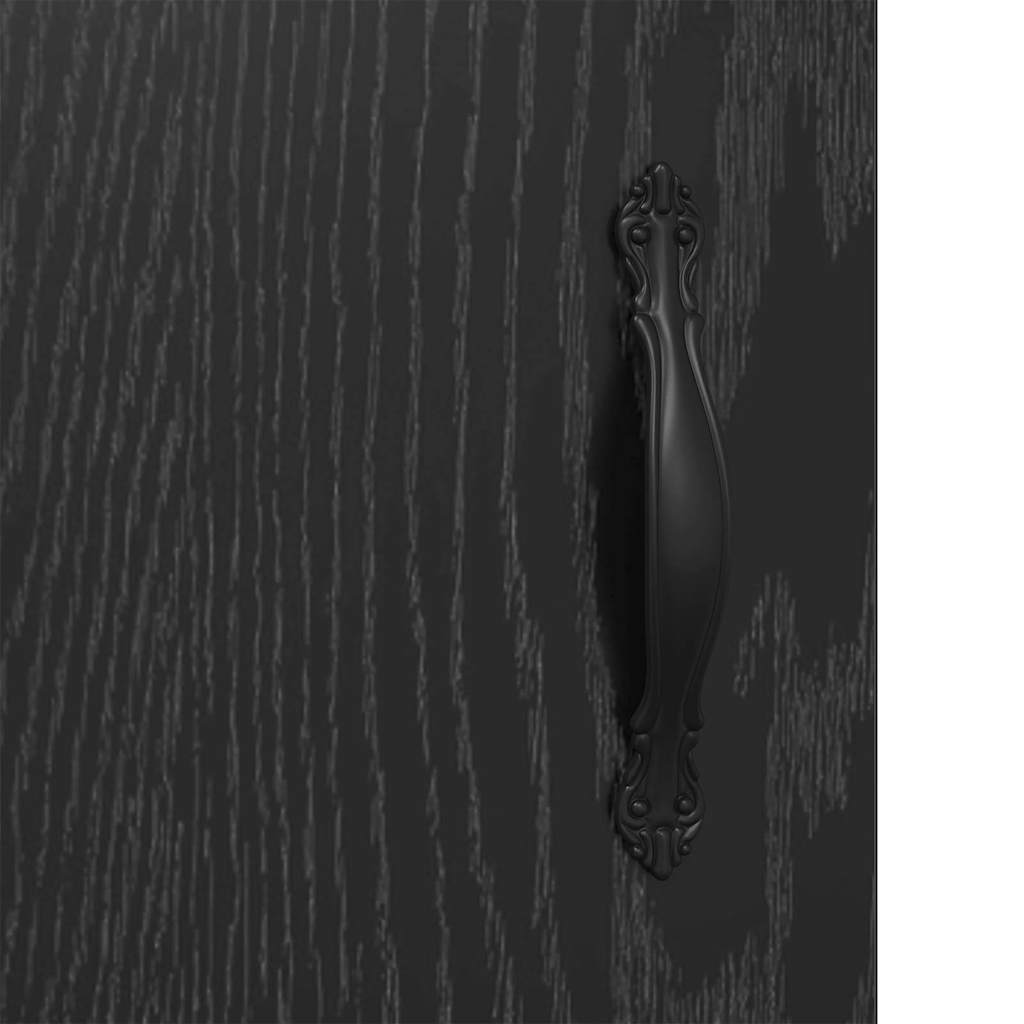 Armadietti a Muro 2 pcs Rovere Nero 69,5 x 34 x 90 cm 3415592