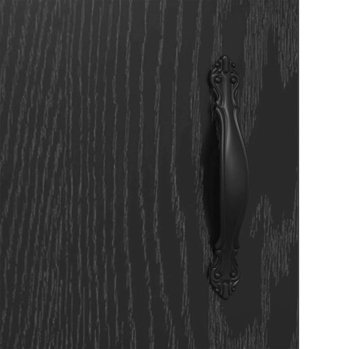 Armadietti a Muro 2 pcs Rovere Nero 69,5 x 34 x 90 cm 3415592