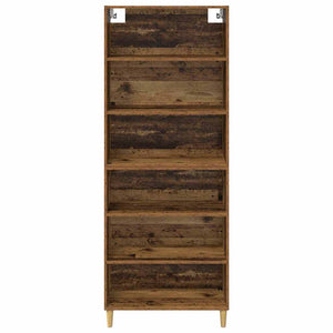 Credenza-Buffet-Armadio da cucina Legno vecchio 69,5 x 32,5 x 180 cm Legno multistrato 522620