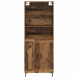 Credenza Legno vecchio 69,5 x 32,5 x 180 cm Legno multistrato 3415641