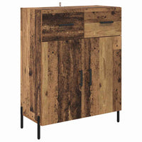 Credenza-Buffet-Armadio da cucina Legno vecchio 69,5 x 32,5 x 180 cm Legno multistrato 213581