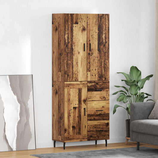 Credenza con cassetto Legno vecchio 69,5 x 34 x 180 cm 3415707