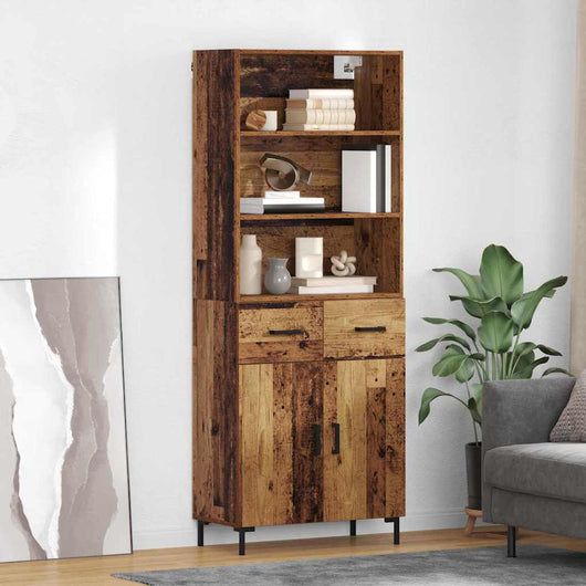 Credenza Legno vecchio 69,5 x 32,5 x 180 cm Legno multistrato 3415733