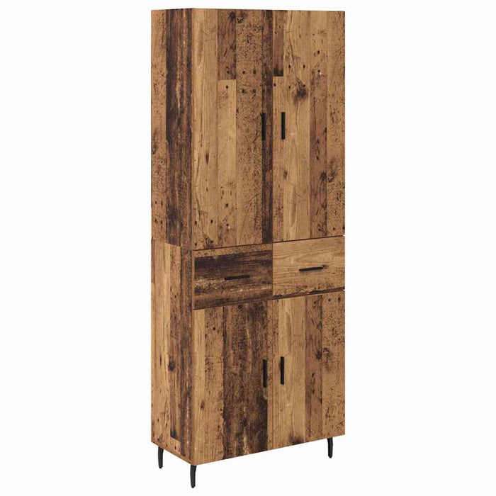 Credenza con cassetto Legno vecchio 69,5 x 34 x 180 cm 3415750