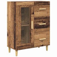 Credenza-Buffet-Armadio da cucina Legno vecchio 69,5 x 34 x 180 cm Legno multistrato 570479