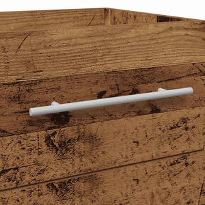 Armadio per Lavabo da Bagno-Armadietto da bagno-Mobiletto da bagno Legno vecchio 41 x 38,5 x 48 cm