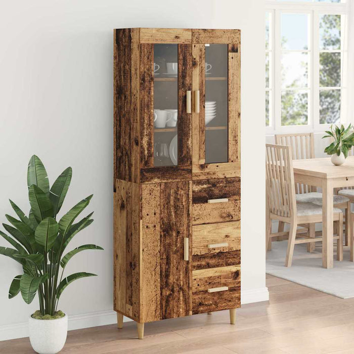 Credenza Legno vecchio 69,5 x 34 x 180 cm Legno multistrato 3415771