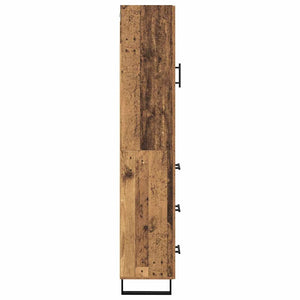 Credenza-Buffet-Armadio da cucina Legno vecchio 69,5 x 34 x 180 cm Legno multistrato 149529