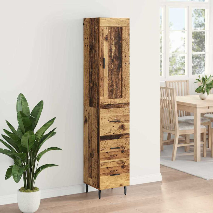 Credenza Legno vecchio 34,5 x 34 x 180 cm Legno multistrato 3415782
