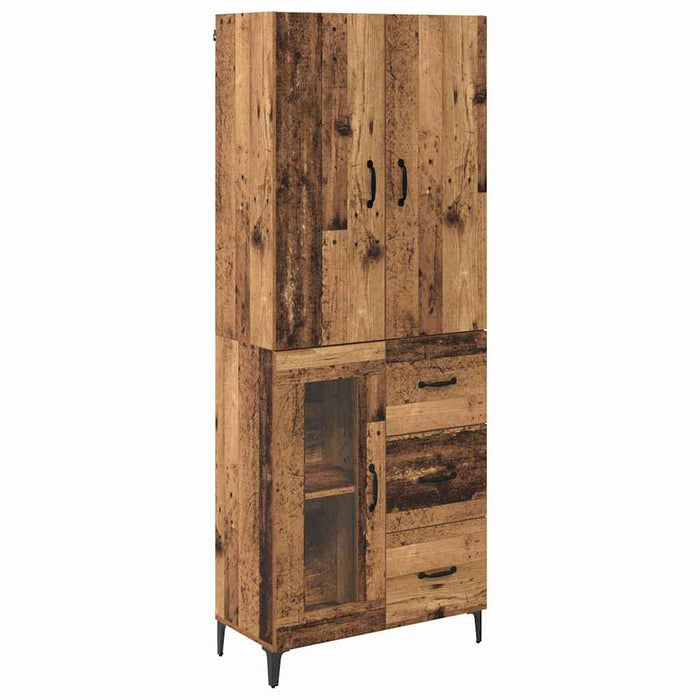 Credenza Legno vecchio 69,5 x 34 x 180 cm Legno multistrato 3415785