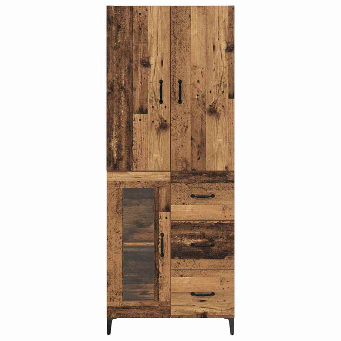Credenza Legno vecchio 69,5 x 34 x 180 cm Legno multistrato 3415785