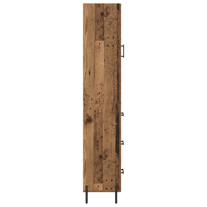 Credenza Legno vecchio 34,5 x 34 x 180 cm Legno multistrato 3415790