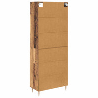 Credenza Legno vecchio 69,5 x 34 x 180 cm Legno multistrato 3415810