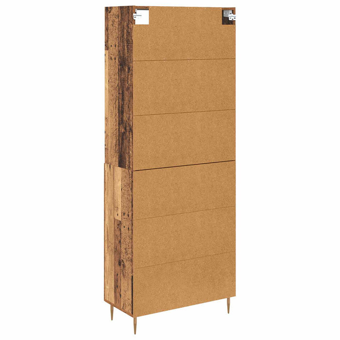 Credenza Legno vecchio 69,5 x 34 x 180 cm Legno multistrato 3415810