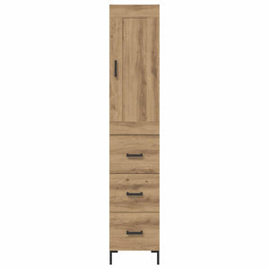 Credenza con cassetto Rovere artigianale 34,5 x 34 x 180 cm 3415834