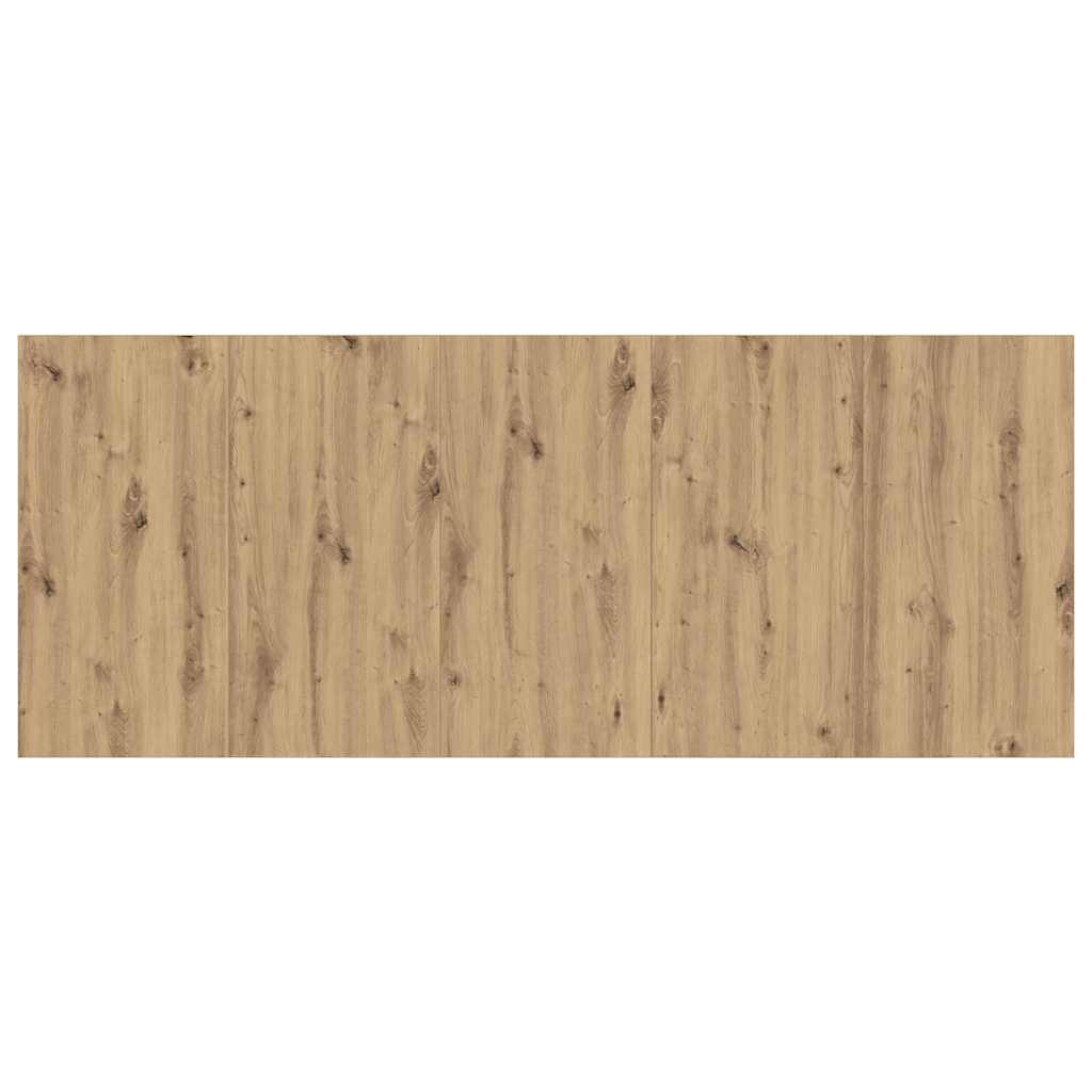 Testata con Comodino 3 pcs Rovere artigianale Legno multistrato 3415841