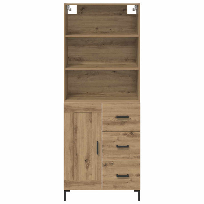 Credenza con cassetto Rovere artigianale 69,5 x 34 x 180 cm 3415847