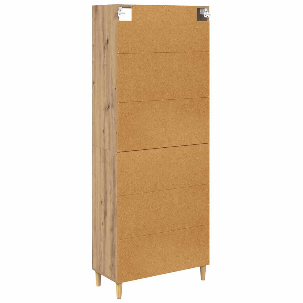 Credenza Rovere artigianale 69,5 x 32,5 x 180 cm 3415853