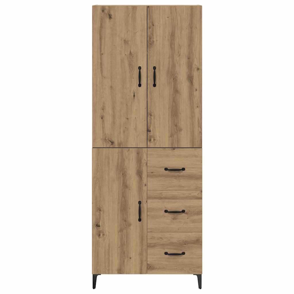 Credenza con cassetto Rovere artigianale 69,5 x 34 x 180 cm 3415855