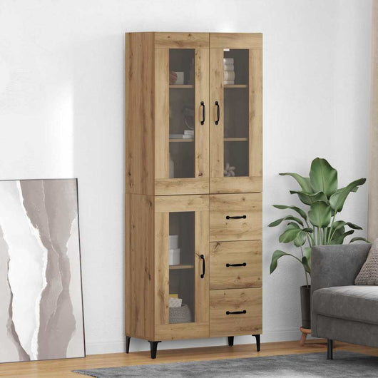 Credenza con cassetto Rovere artigianale 69,5 x 34 x 180 cm 3415860