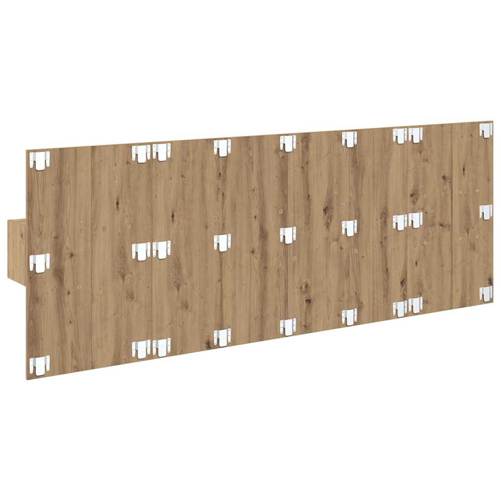 Testata con Comodino 3 pcs Rovere artigianale Legno multistrato 3415864
