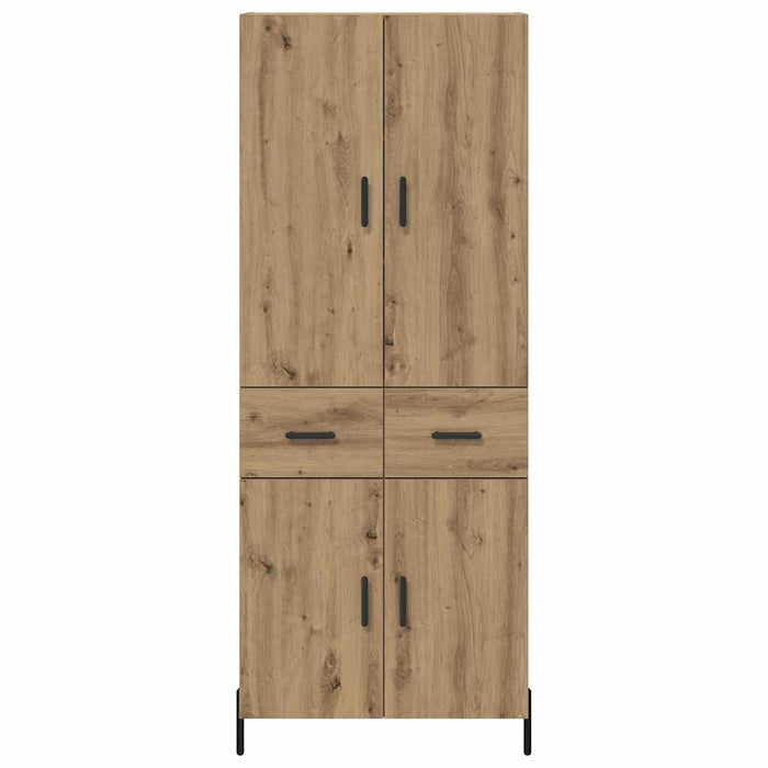 Credenza con cassetto Rovere artigianale 69,5 x 34 x 180 cm 3415869