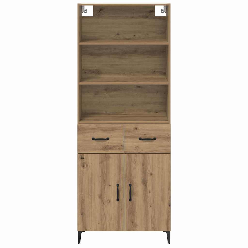 Credenza con cassetto Rovere artigianale 69,5 x 34 x 180 cm 3415871