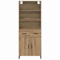Credenza con cassetto Rovere artigianale 69,5 x 34 x 180 cm 3415871
