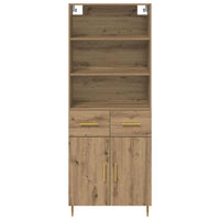 Credenza con cassetto Rovere artigianale 69,5 x 32,5 x 180 cm 3415873