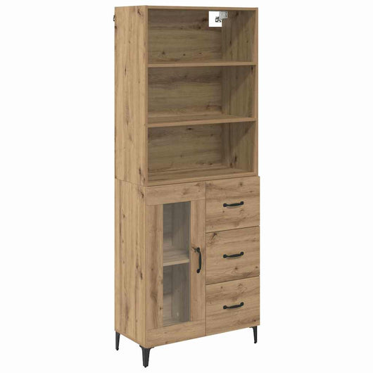 Credenza con cassetto Rovere artigianale 69,5 x 34 x 180 cm 3415874