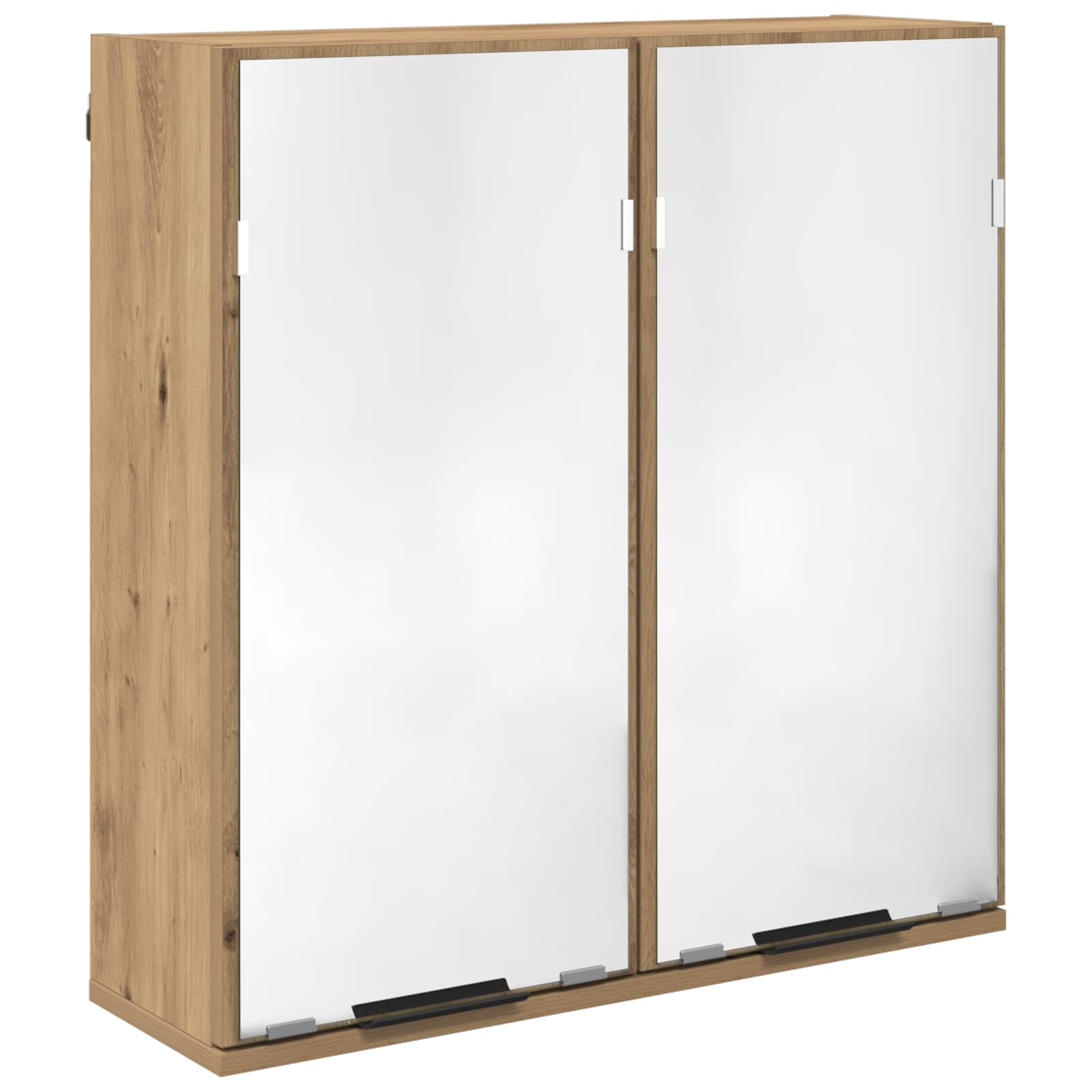 Set di mobili per il bagno con porta 5 pcs Rovere artigianale 3415888