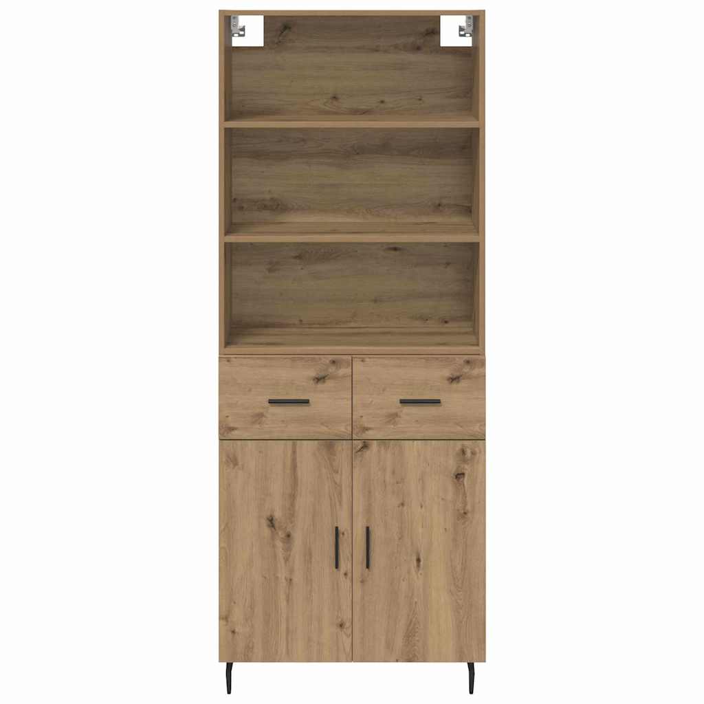 Credenza con cassetto Rovere artigianale 69,5 x 34 x 180 cm 3415893