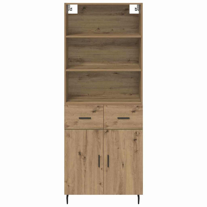 Credenza con cassetto Rovere artigianale 69,5 x 34 x 180 cm 3415893