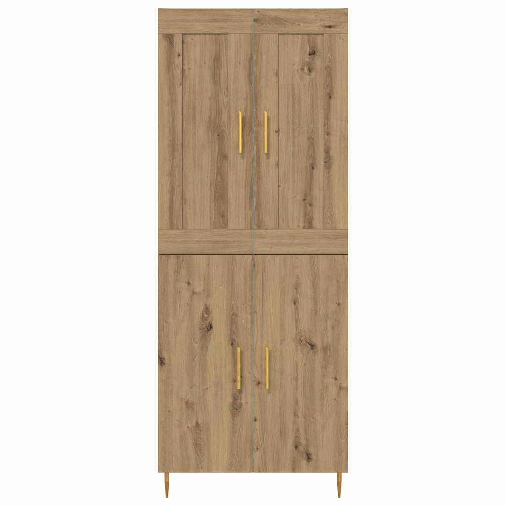 Credenza Rovere artigianale 69,5 x 34 x 180 cm Legno multistrato 3415897