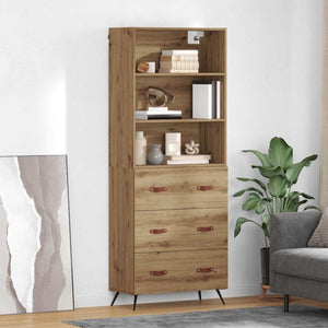 Credenza con cassetto Rovere artigianale 69,5 x 34 x 180 cm 3415899