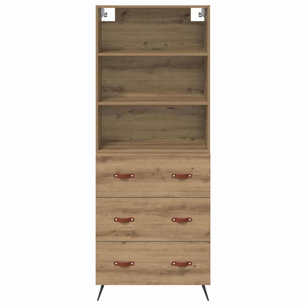 Credenza con cassetto Rovere artigianale 69,5 x 34 x 180 cm 3415899