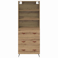 Credenza con cassetto Rovere artigianale 69,5 x 34 x 180 cm 3415899