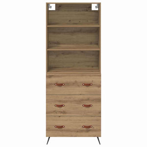 Credenza con cassetto Rovere artigianale 69,5 x 34 x 180 cm 3415899