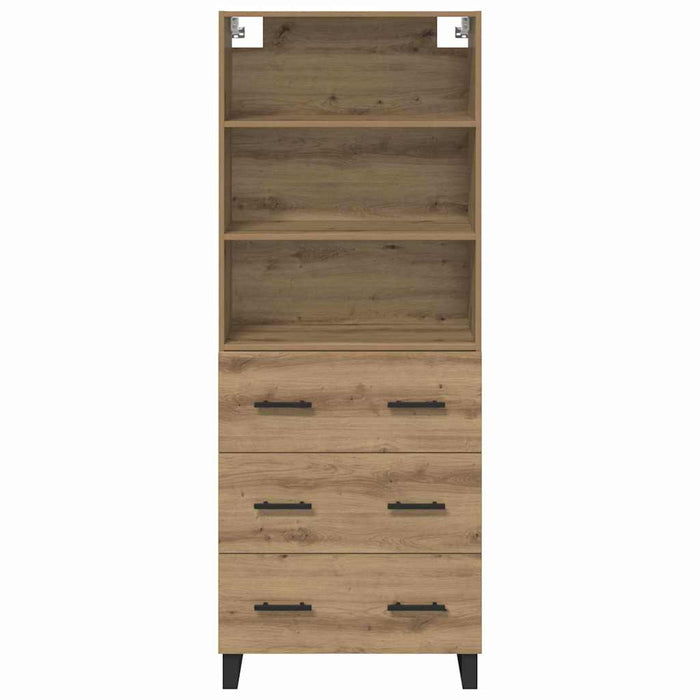 Credenza con cassetto Rovere artigianale 69,5 x 34 x 180 cm 3415900
