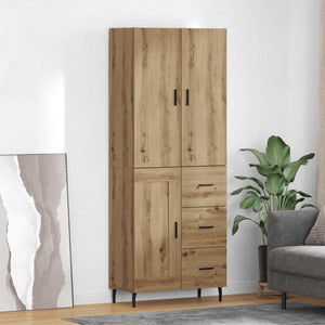 Credenza con cassetto Rovere artigianale 69,5 x 34 x 180 cm 3415934
