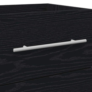 Armadio per Lavabo da Bagno con cassetto Nero 42 x 39 x 52 cm 3415937