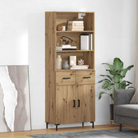 Credenza con cassetto Rovere artigianale 69,5 x 32,5 x 180 cm 3415960