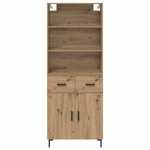 Credenza con cassetto Rovere artigianale 69,5 x 32,5 x 180 cm 3415960