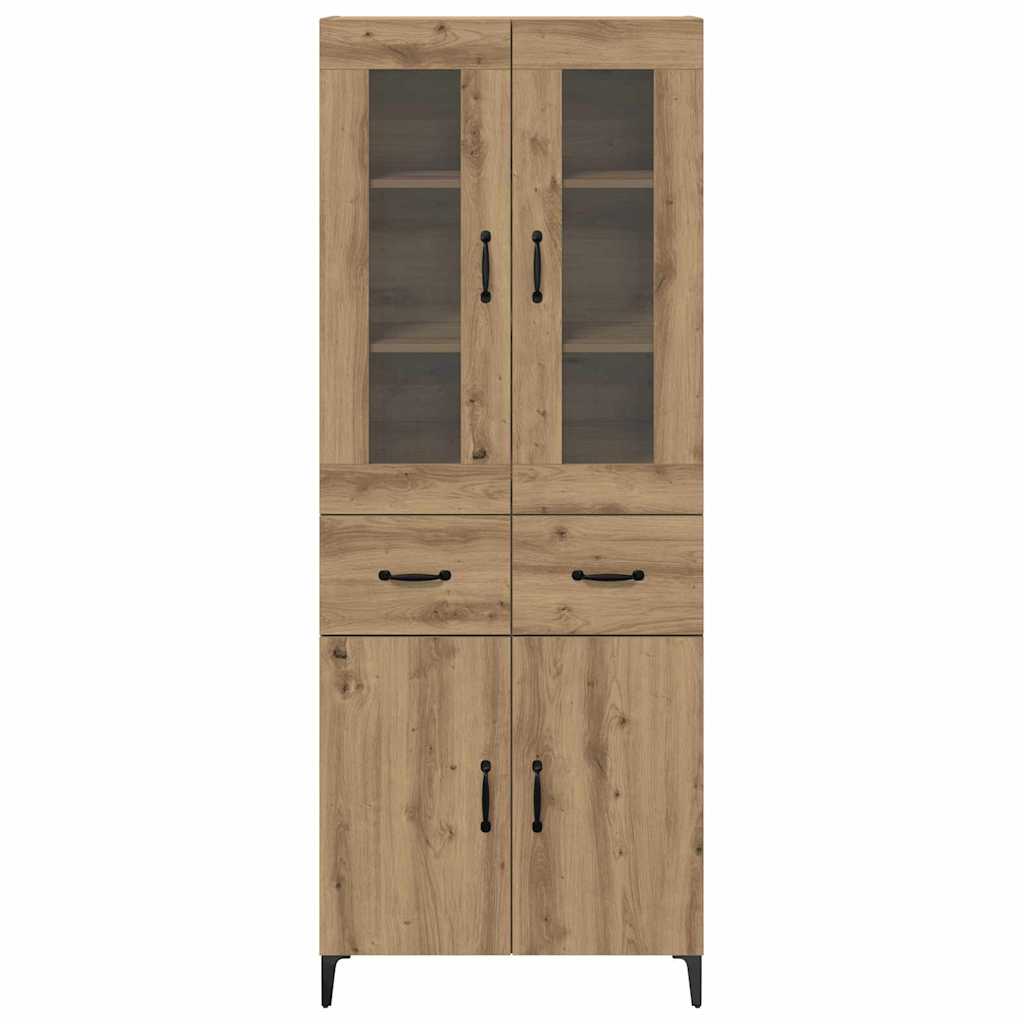 Credenza con cassetto Rovere artigianale 69,5 x 34 x 180 cm 3415962